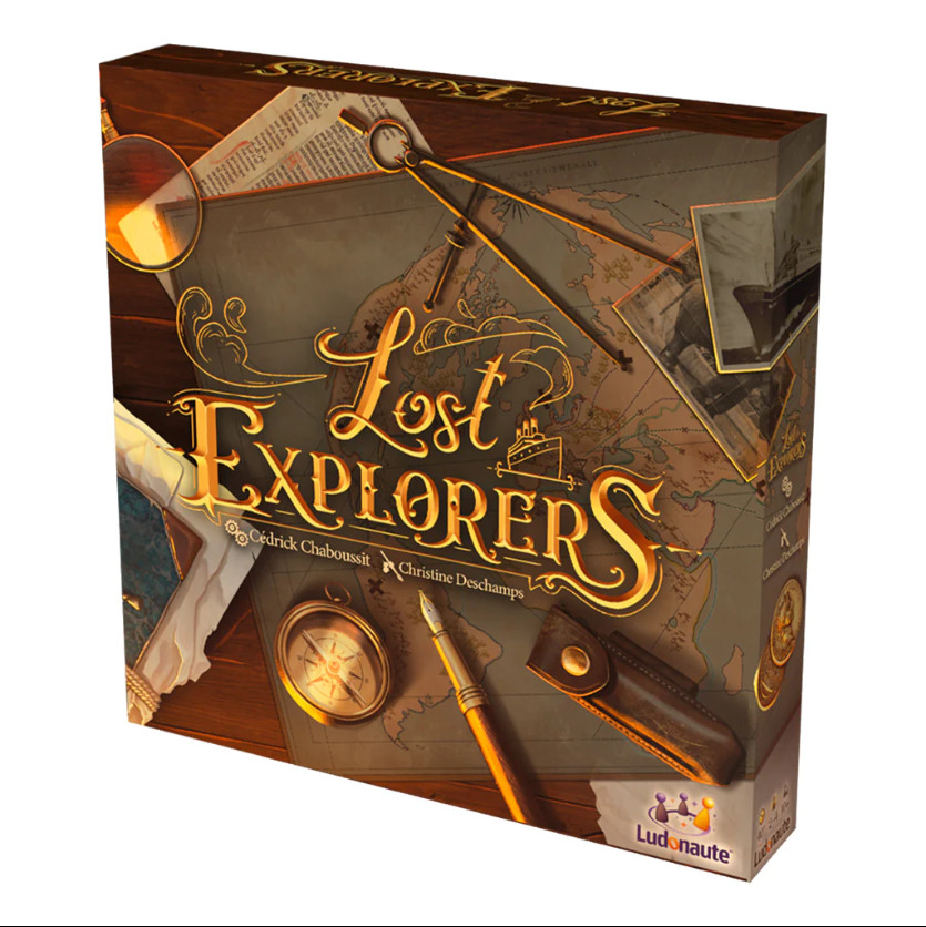 Lost Explorers – Ludonaute Board Game – Ages 10+ 2-4 Players – Brand New
