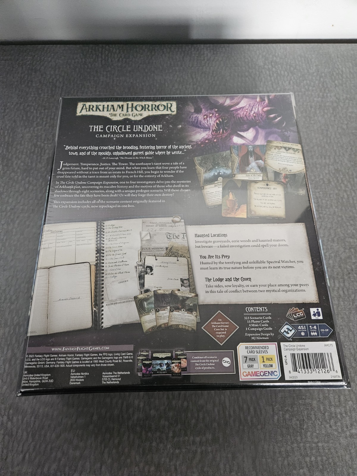 ARKHAM HORROR LCG: THE THE CIRCLE UNDONE Campaign Expansion – NEW SEALED