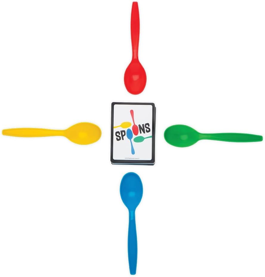 Spoons Card Game Multi Player for Kids Ages 7