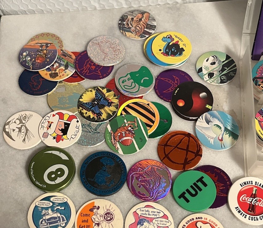 POGS 1990’s Mixed lot, Federation Micro Tournament Game Board