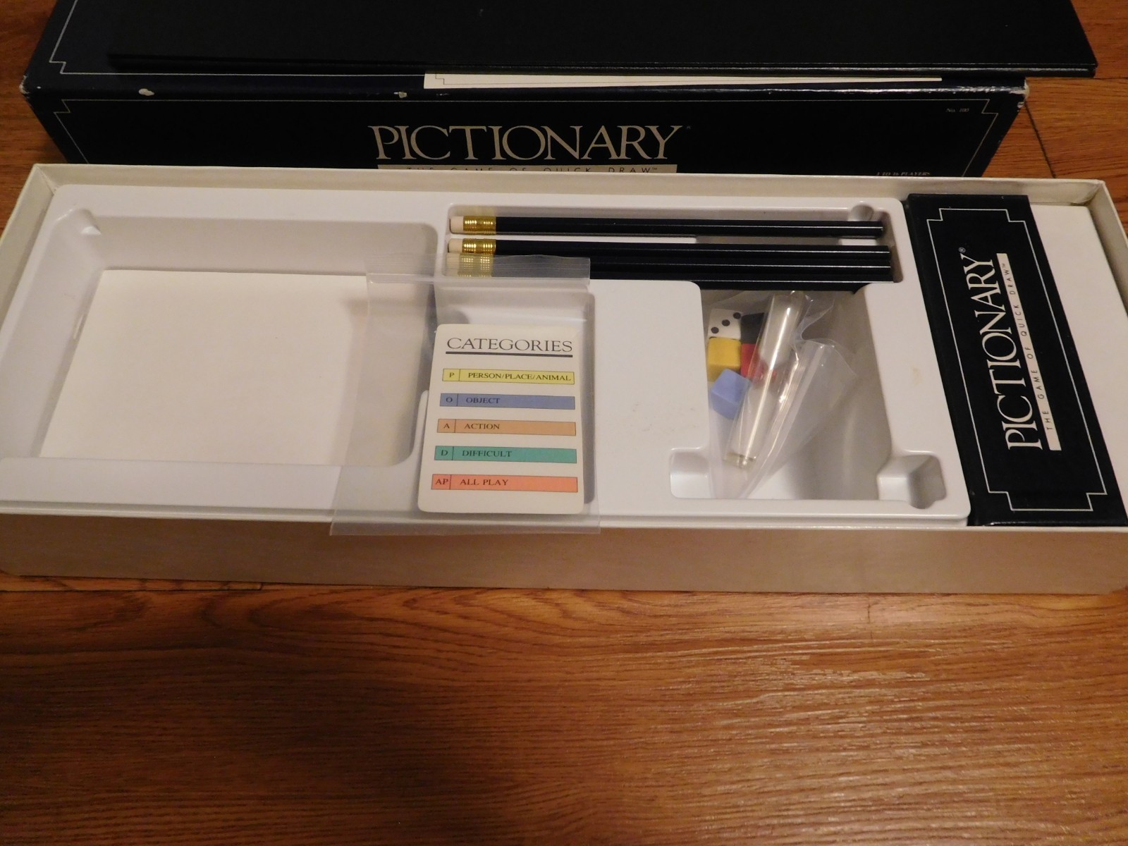 Pictionary First Edition 1987 #100 Game Of Quick Draw