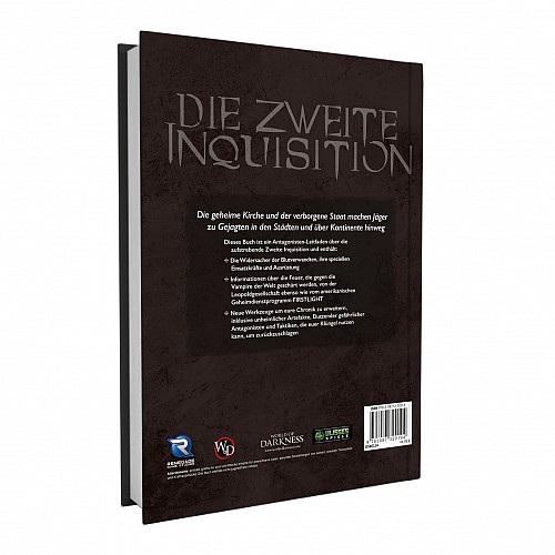 V5 Vampires – The Masquerade – The Second Inquisition – Sourcebook – Hardcover –