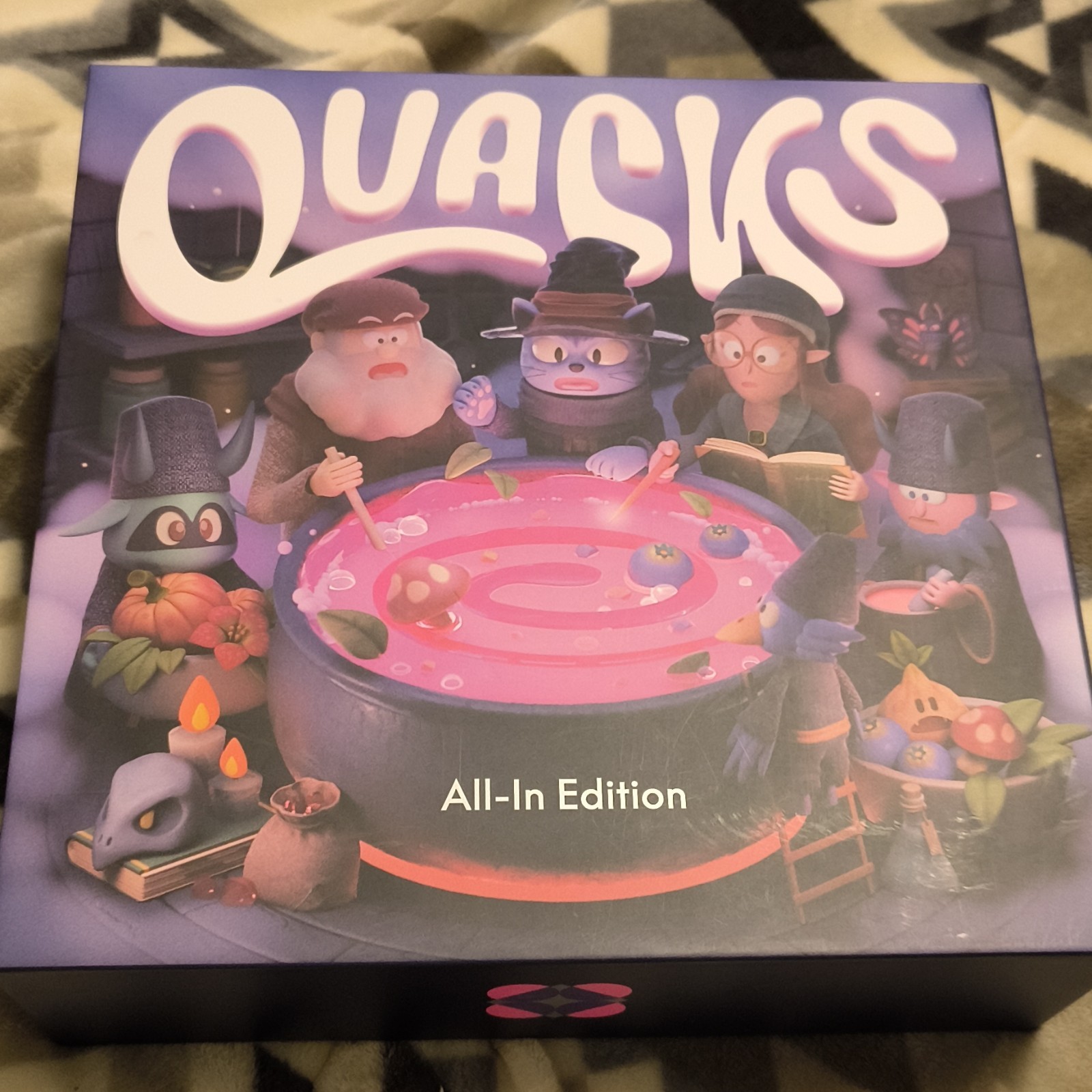 Schmidt Spiele Quacks All-In Edition Board Game Potion Brewing Complete 2023