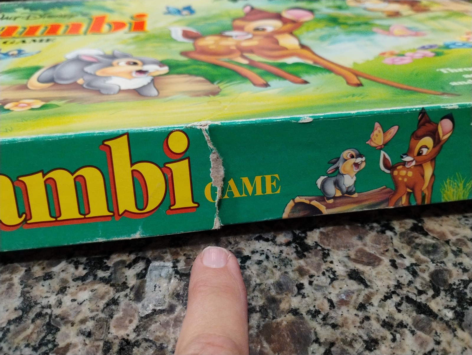 1992 Walt Disney Bambi Board Game
