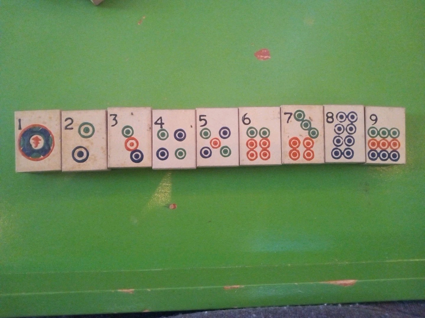 1923 Mah Jong Mah Jongg Tiles Free Shipping