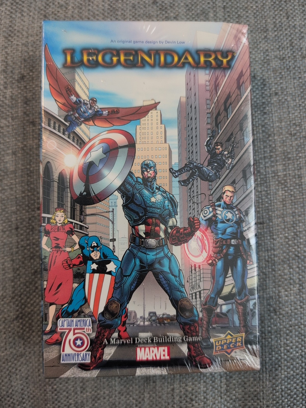 Marvel Legendary Captain America 75th Anniversary Expansion NEW SEALED