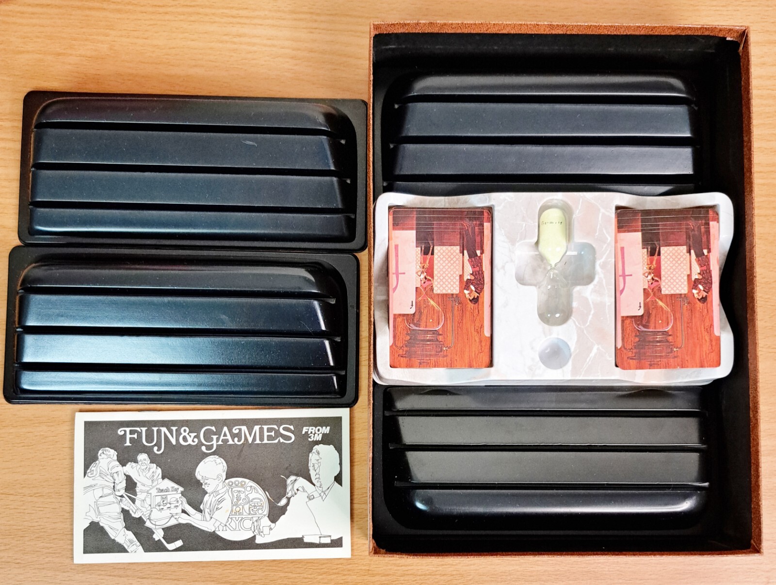 Foil 3M Bookshelf Game – 1968 – Complete Challenging Game of Words and Wits