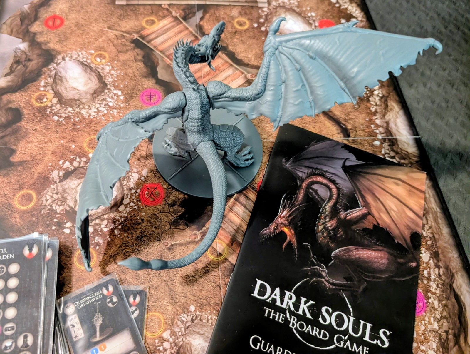 Dark Souls Board Game Kickstarter Exclusive Guardian Dragon Mega Boss Expansion