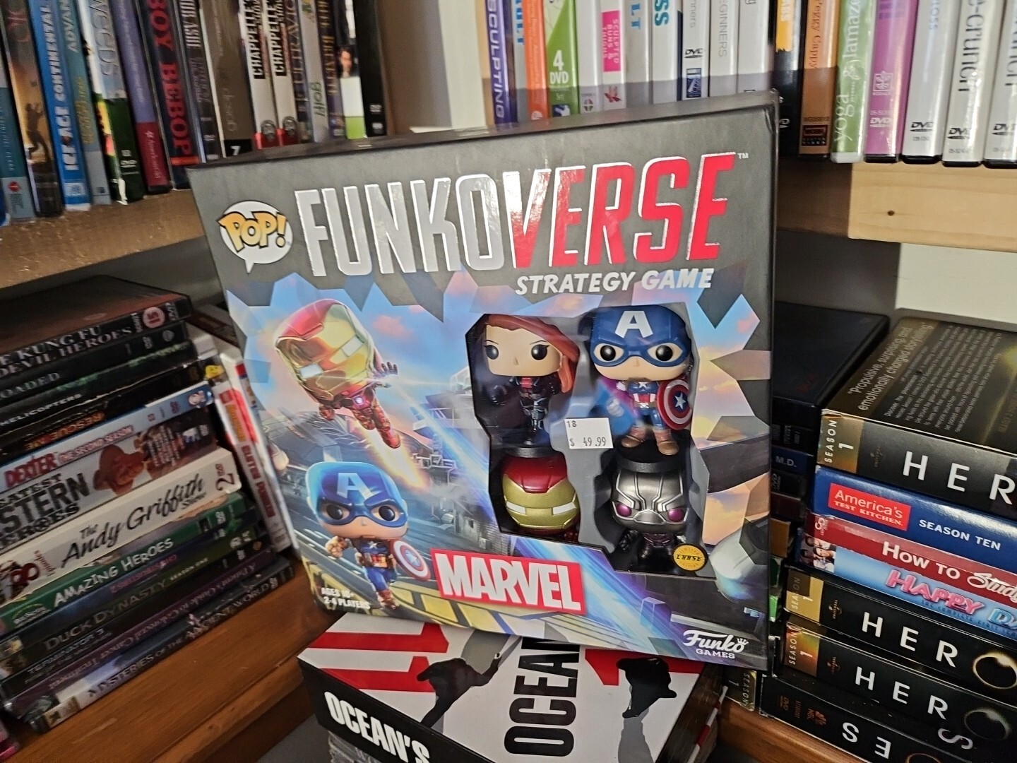 Funko Pop Games FUNKOVERSE MARVEL CHASE 100 4-Pack Strategy Game