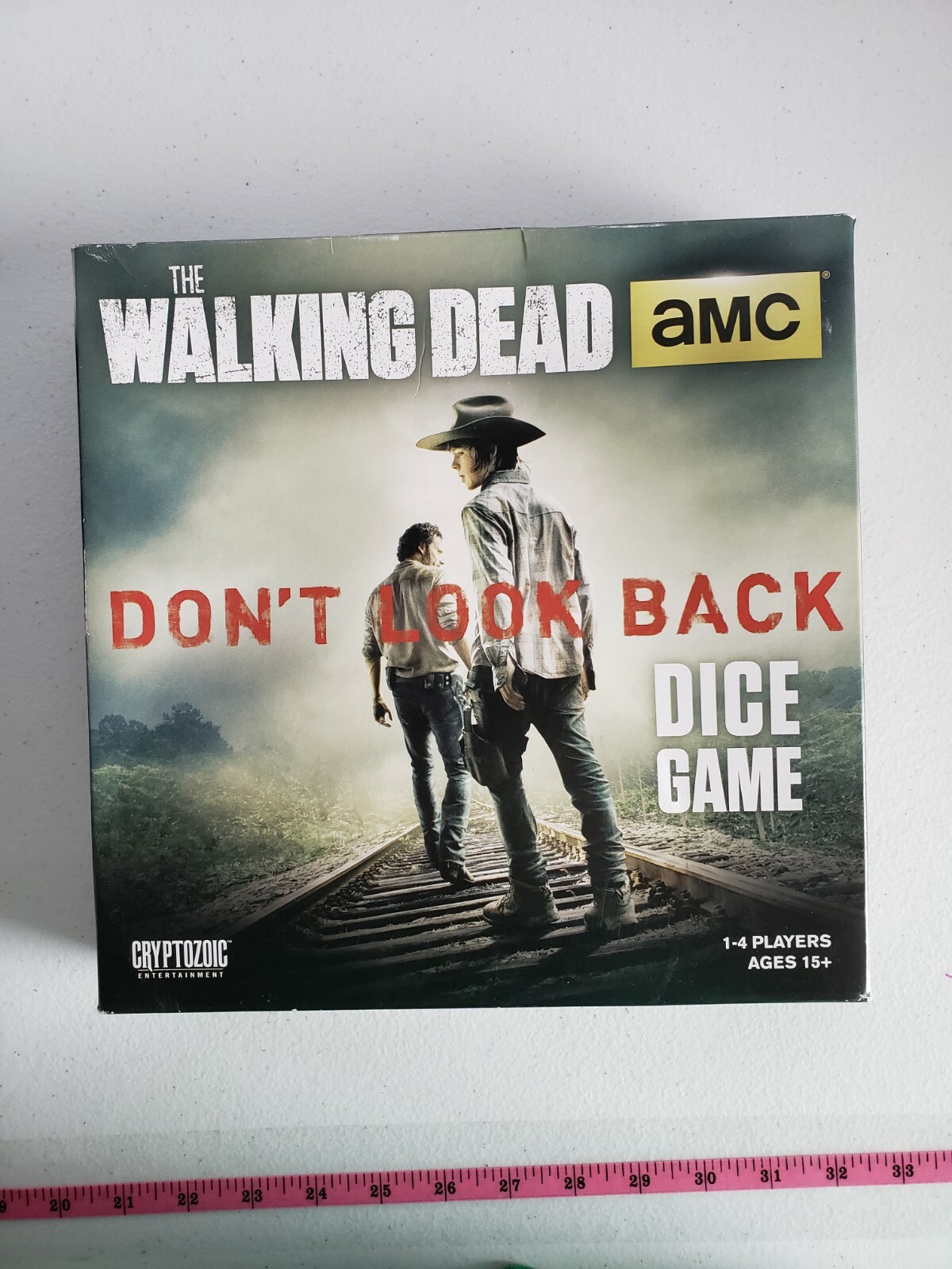 AMC The Walking Dead Don’t Look Back Dice Game Zombie Horror Board Game Complete