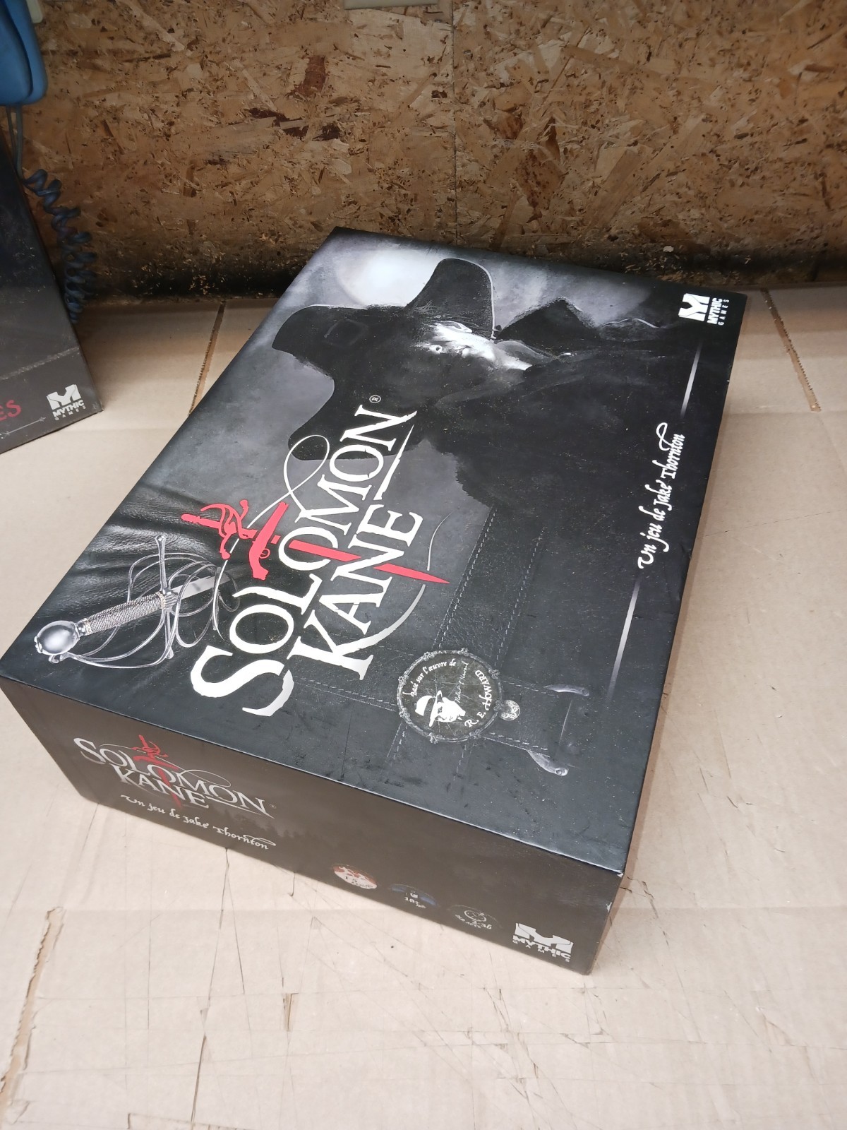 Solomon Kane Board Games- Puritan Pledge & Red Shadows. Both New. In French.