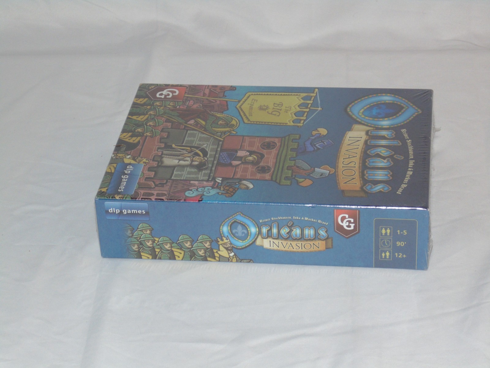 Orléans Invasion Big Expansion New in Shrink Capstone Games