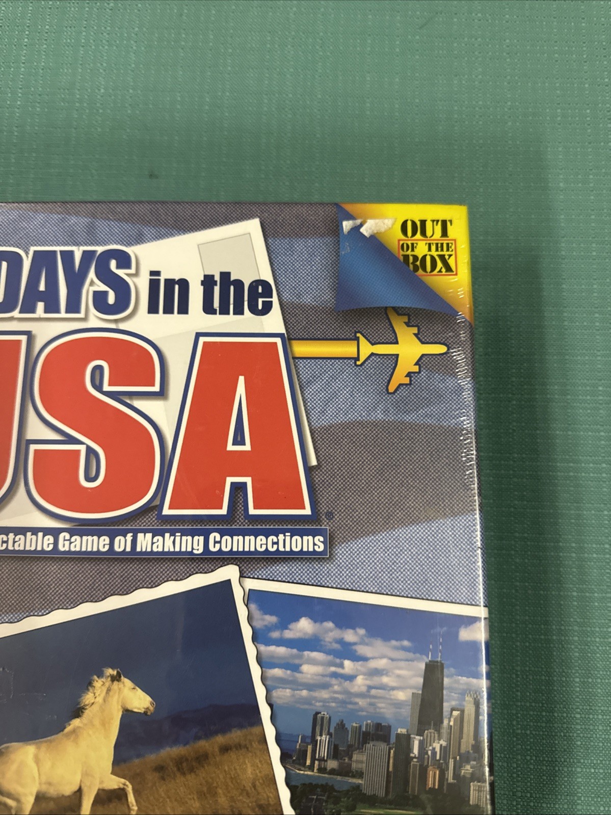 10 Days in the USA Board Game by Out of the Box New! Sealed