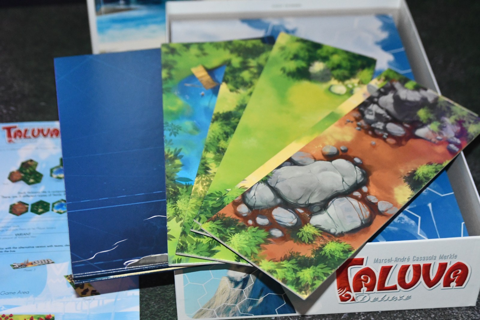 Taluva Deluxe Ferti Games VG+ (Rare/OOP)