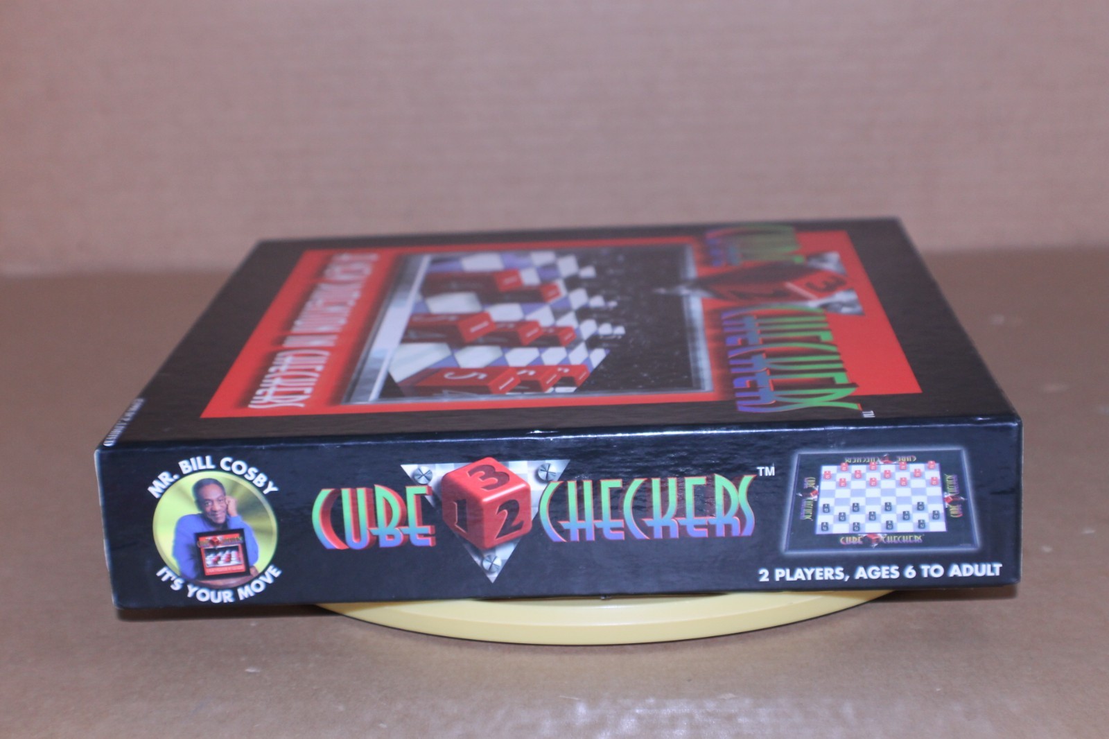 USED / Complete / Cube Checkers Game A New Dimension in Checkers 1998