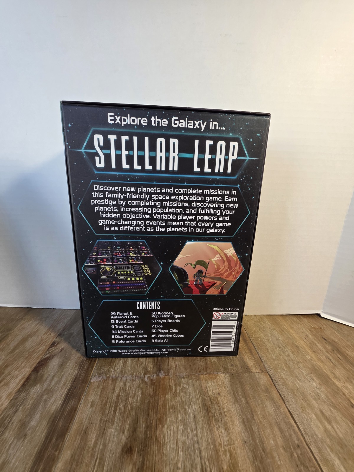 New Weird Giraffe Games Stellar Leap by Carla Kopp