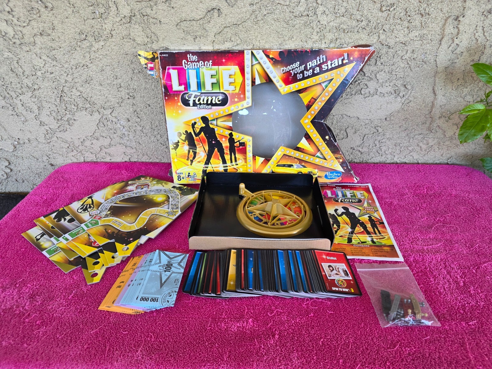 The Game Of Life Fame Edition Choose Your Path To Be A Star! Family Board Game