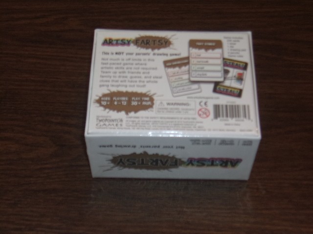 NIB 2019 Artsy Fartsy Not Your Parents’ Drawing Game by TwoPointOh Games