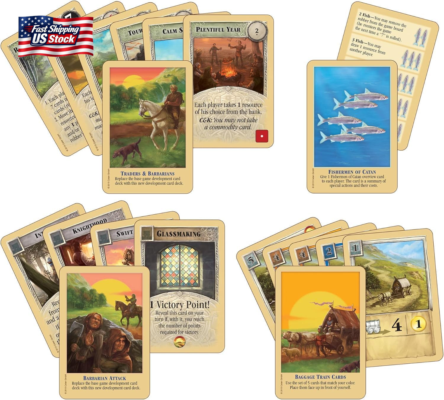 CATAN Traders & Barbarians Board Game Expansion – Customize Your Asmodee CATAN E