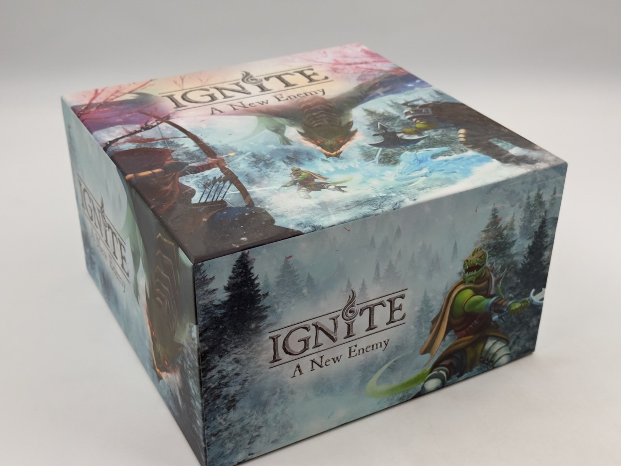 Ignite Kickstarter Boardgame: Base Game, The Freeze & A New Enemy Expansions