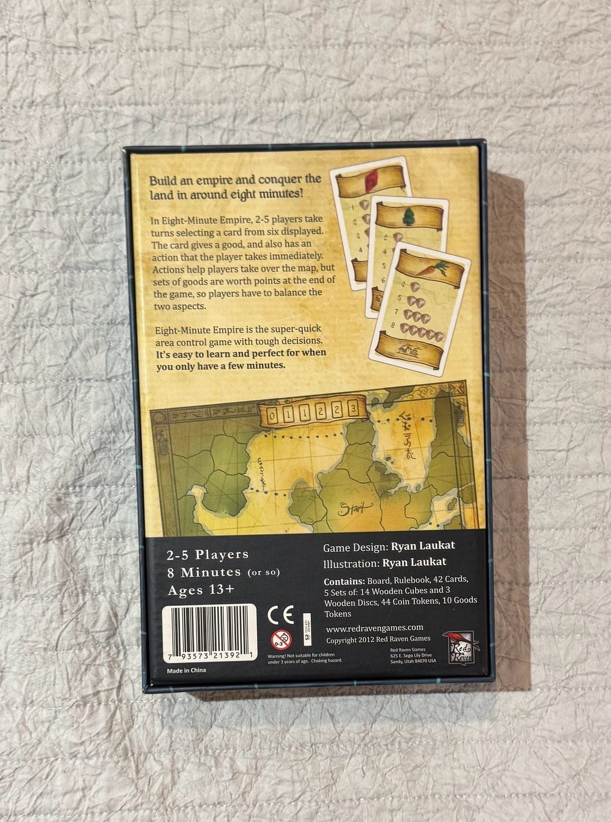 Eight-Minute Empire Board Game by Red Raven Games