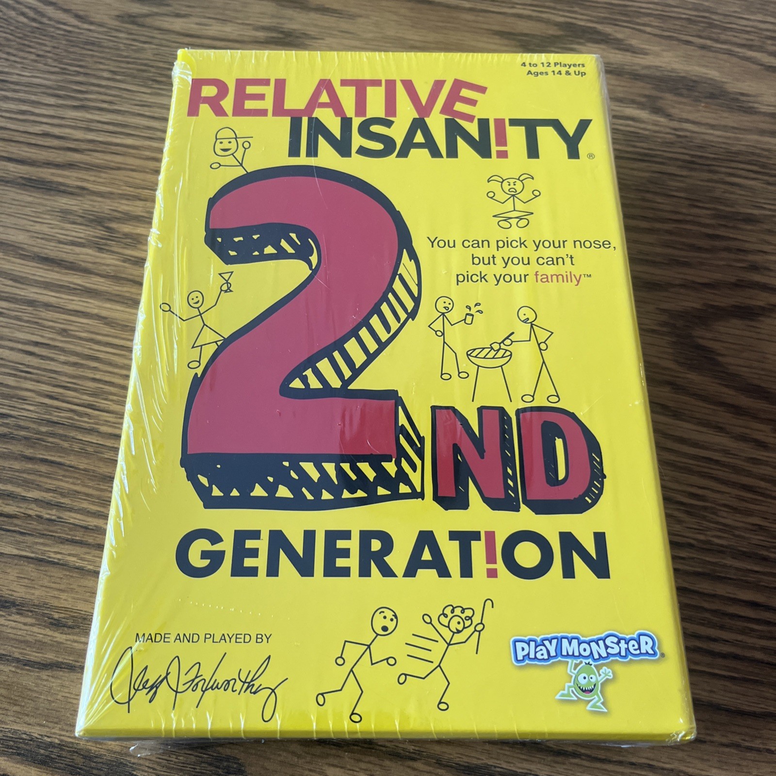 Relative Insanity 2nd Generation Party Game Jeff Foxworthy