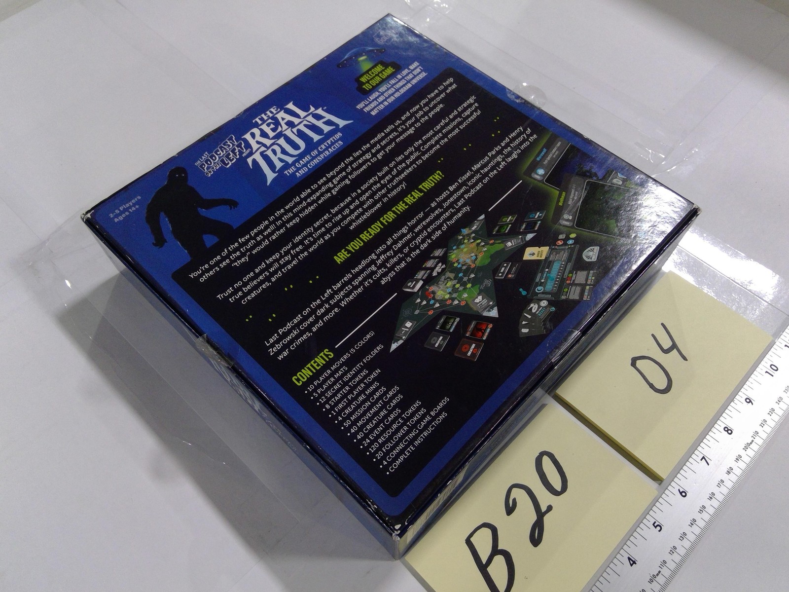 Goliath The Real Truth Board Game 2-5 Players 14+ Horror Cryptids New Sealed