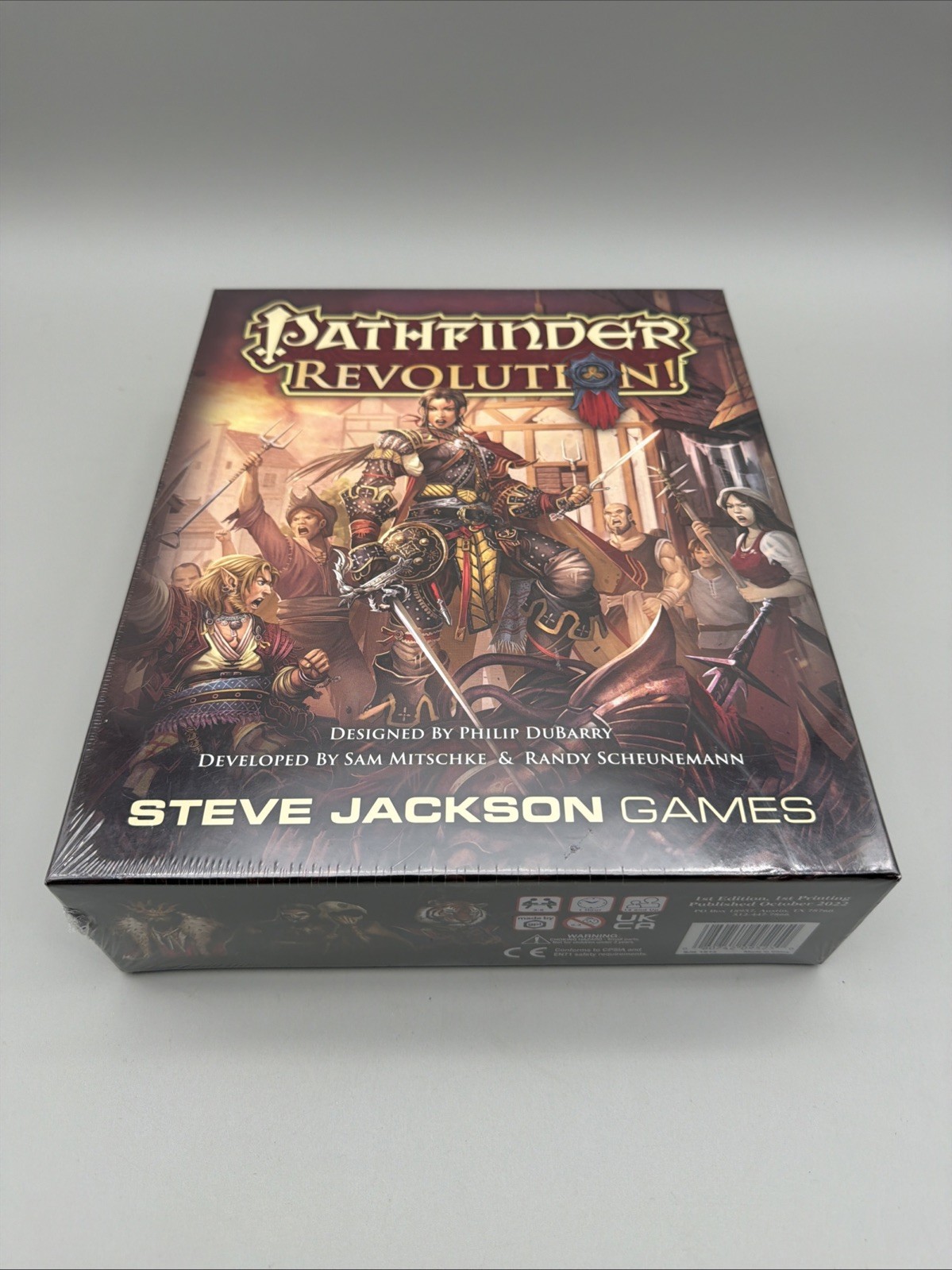 SJG Boardgame Pathfinder Revolution! Box SW (New)