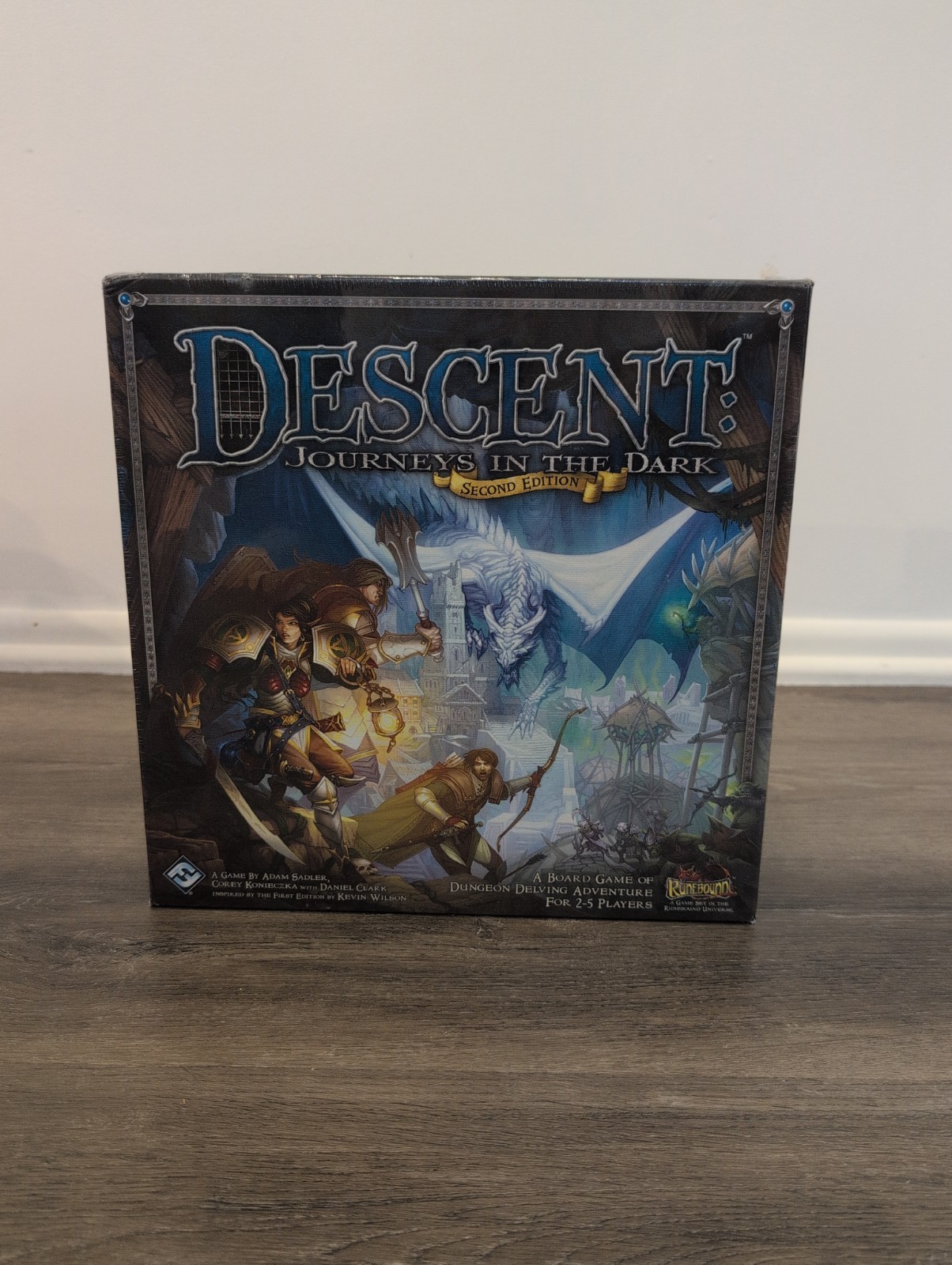 Descent Journeys In The Dark 2nd Ed Board Game Fantasy Flight Games 2012 SEALED