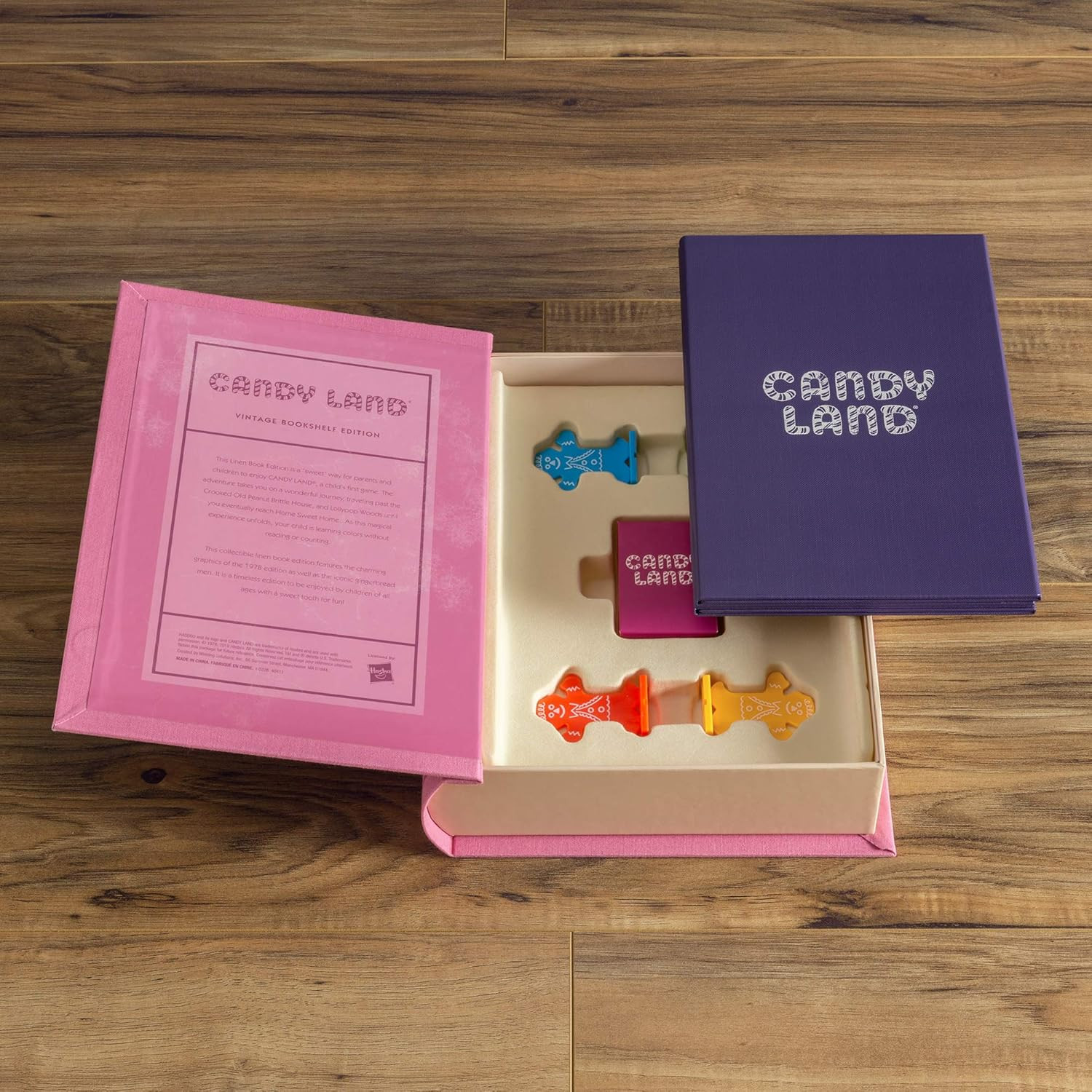 Candy Land Vintage Bookshelf Edition – Classic Board Game for Kids, Ages 3+