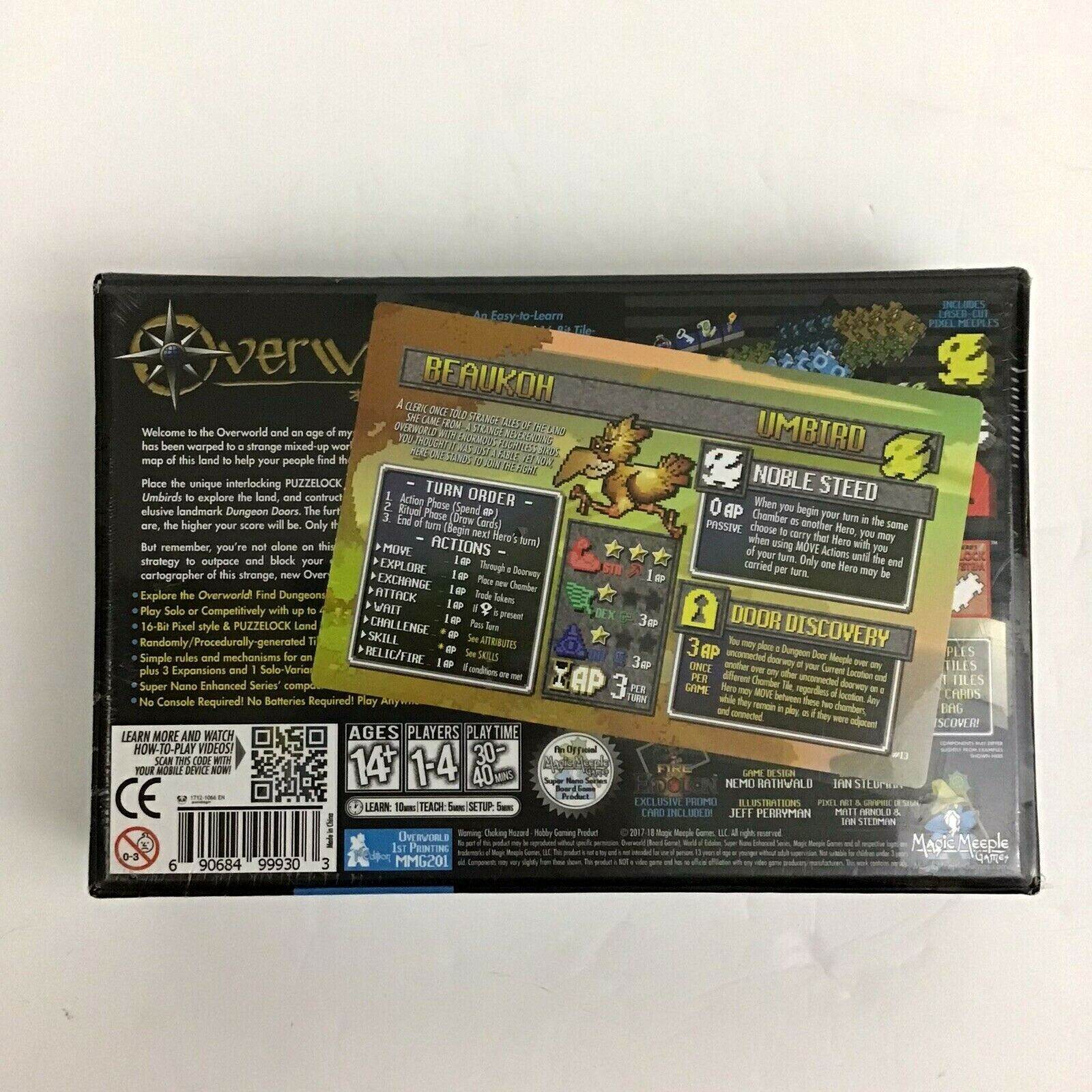 Magic Meeple Games Overworld Super Nano Series Board Game in Box NWD*