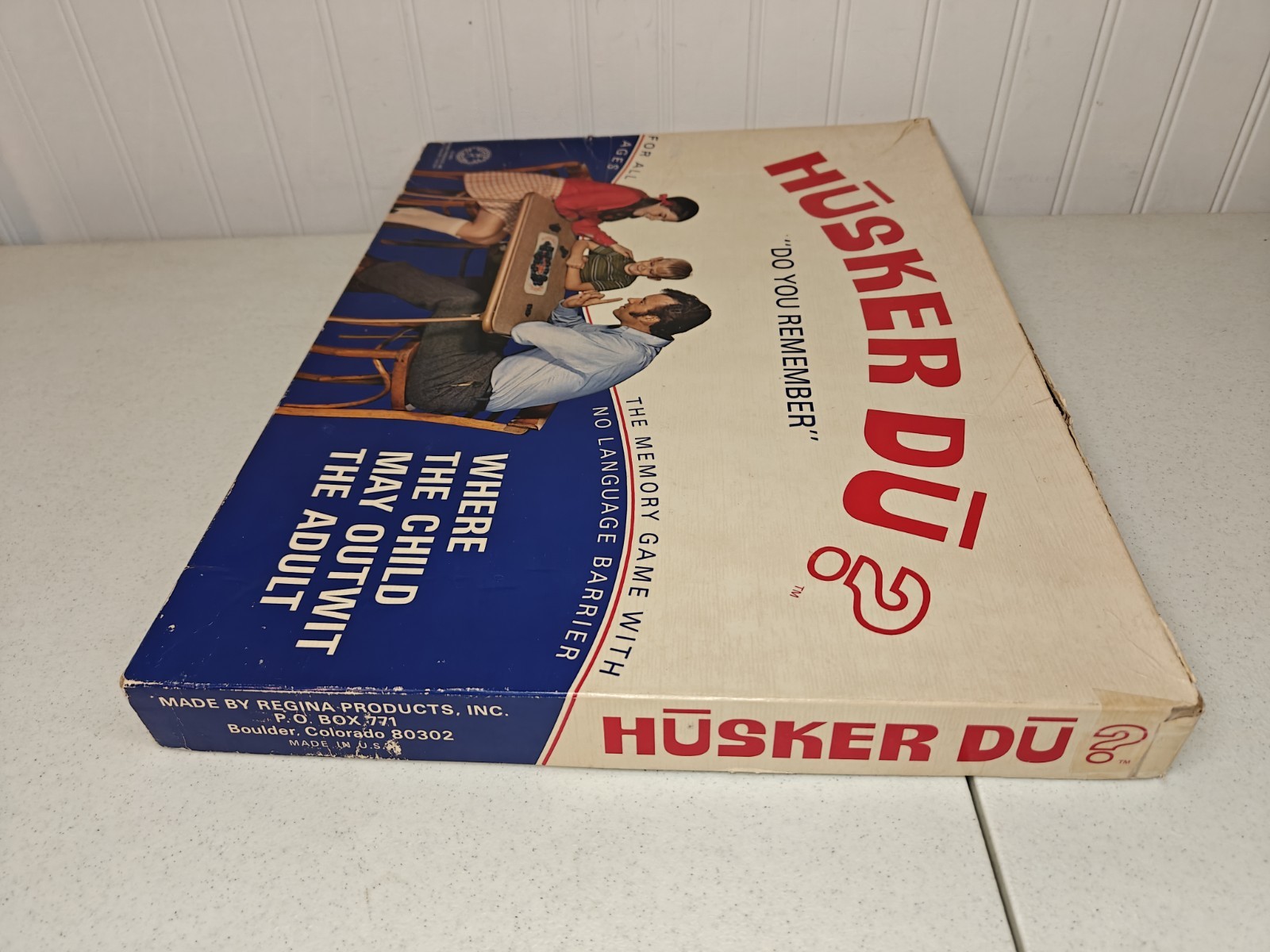 Vintage 1970 Husker Du Memory Game Do You Remember? Regina 99% Missing 1 Piece