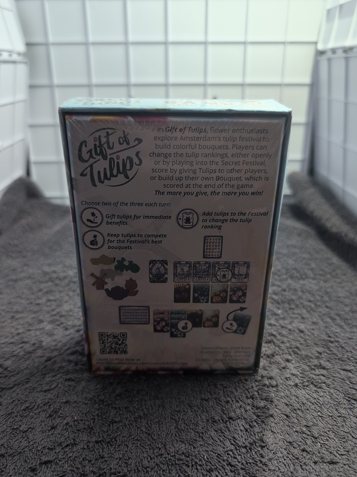 Gift of Tulips – Sara Perry Board Game Kickstarter – Weird Giraffe Games