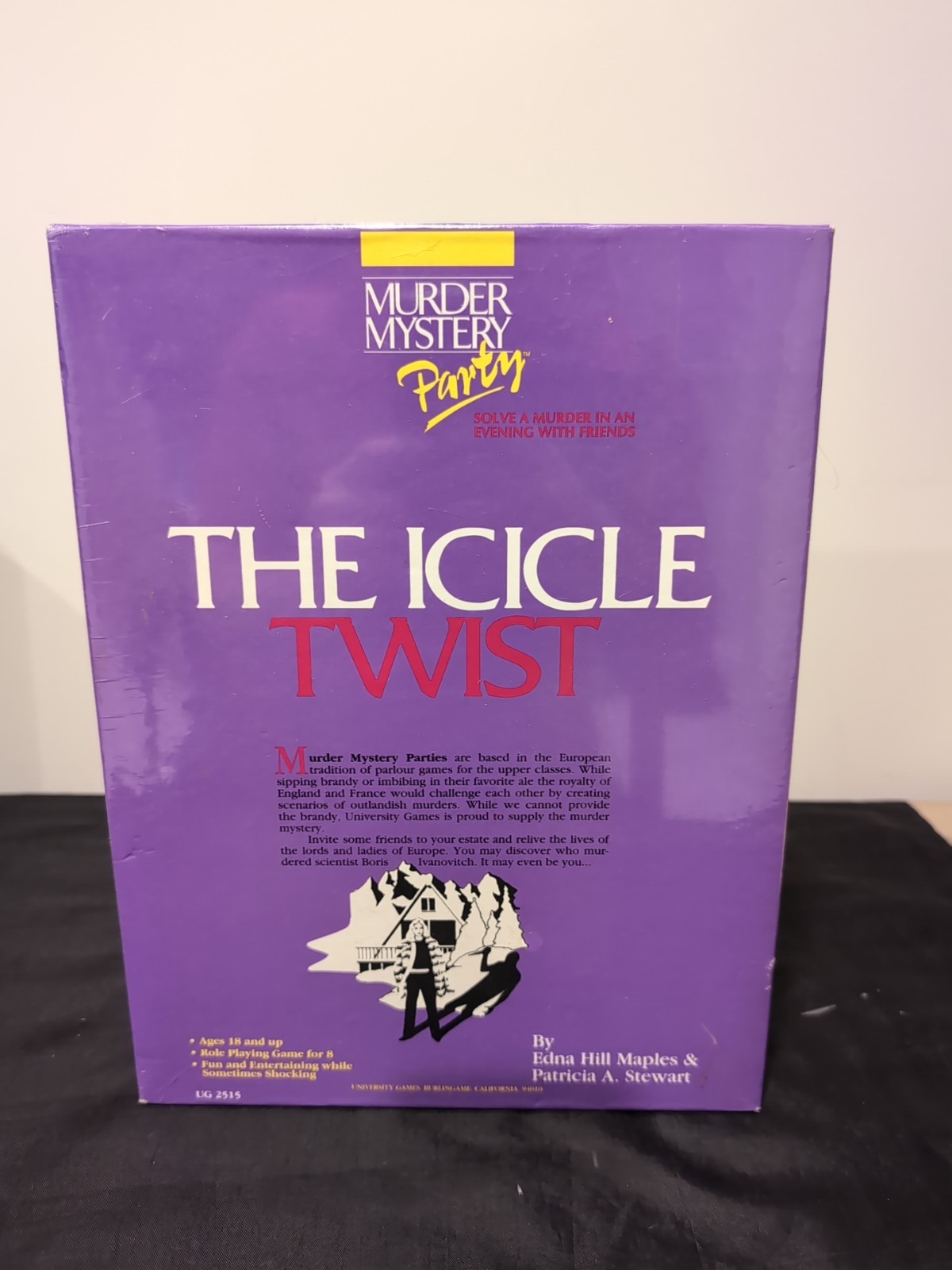 Murder Mystery Party Game The Icicle Twist 1984 Sealed Role Playing Game
