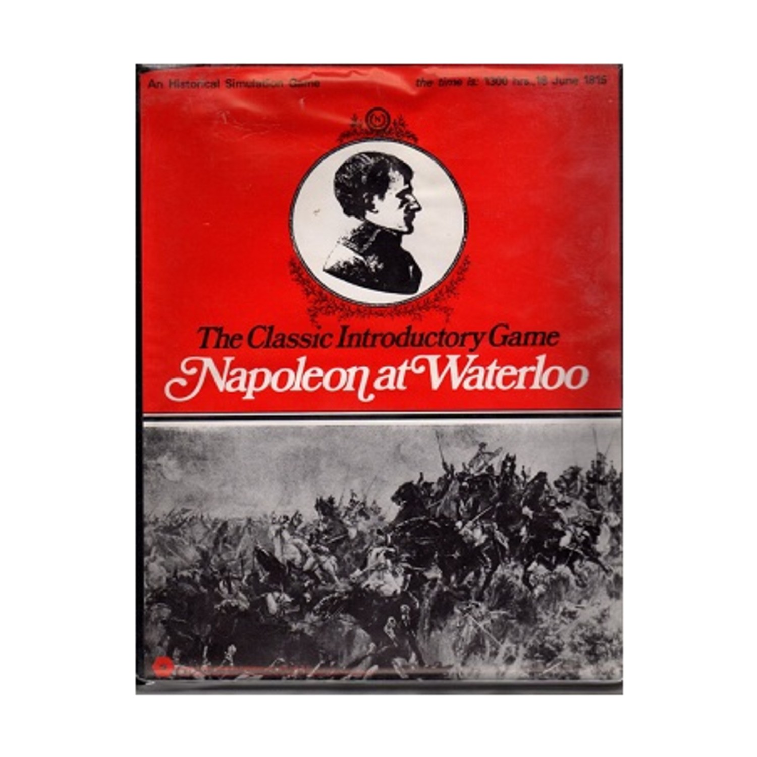 SPI Wargame Napoleon at Waterloo w/Advanced Expansion Kit Tray VG+