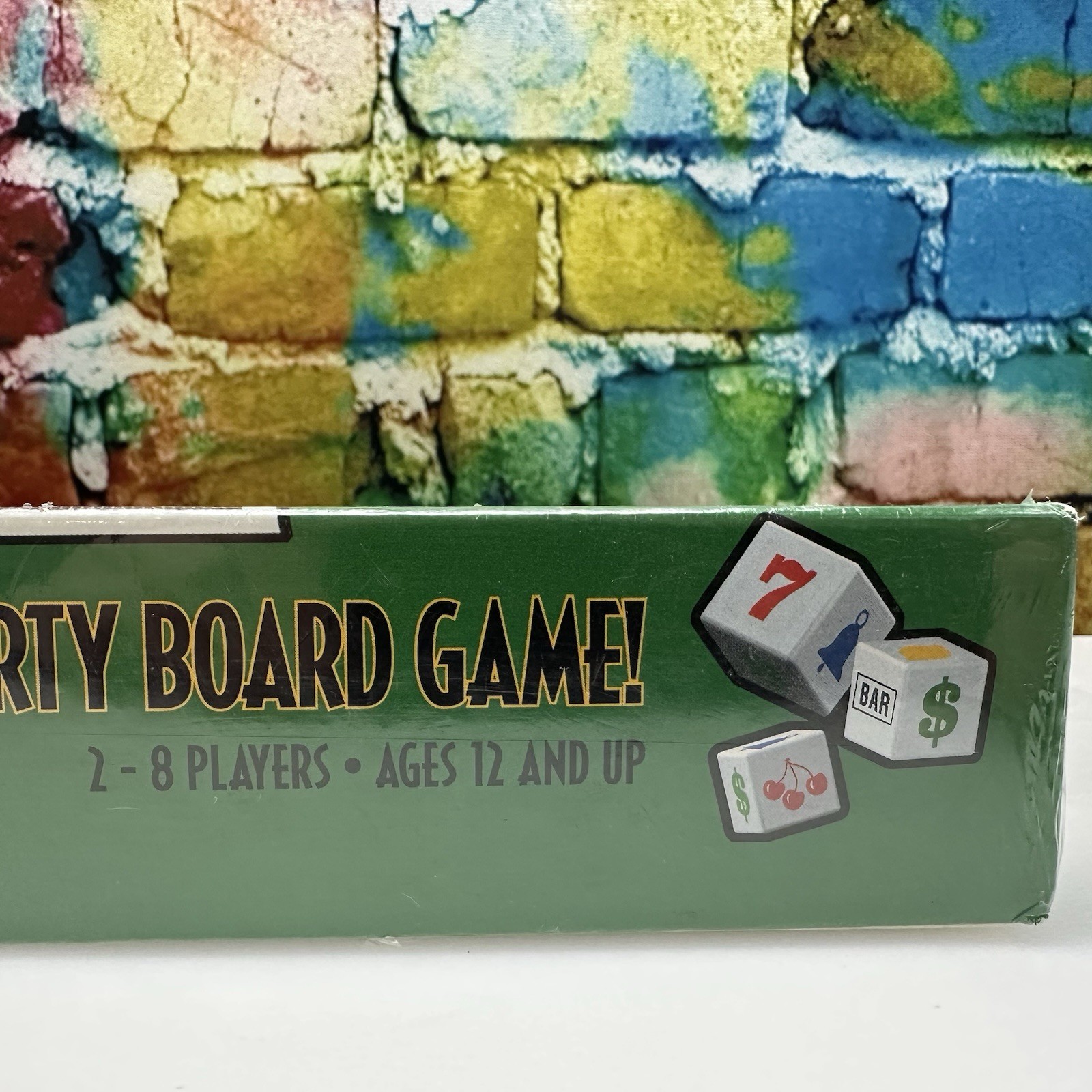 CASINOPOLY Casino Party Board Game 2001 Blackjack Craps Slots Roulette Ages 12+
