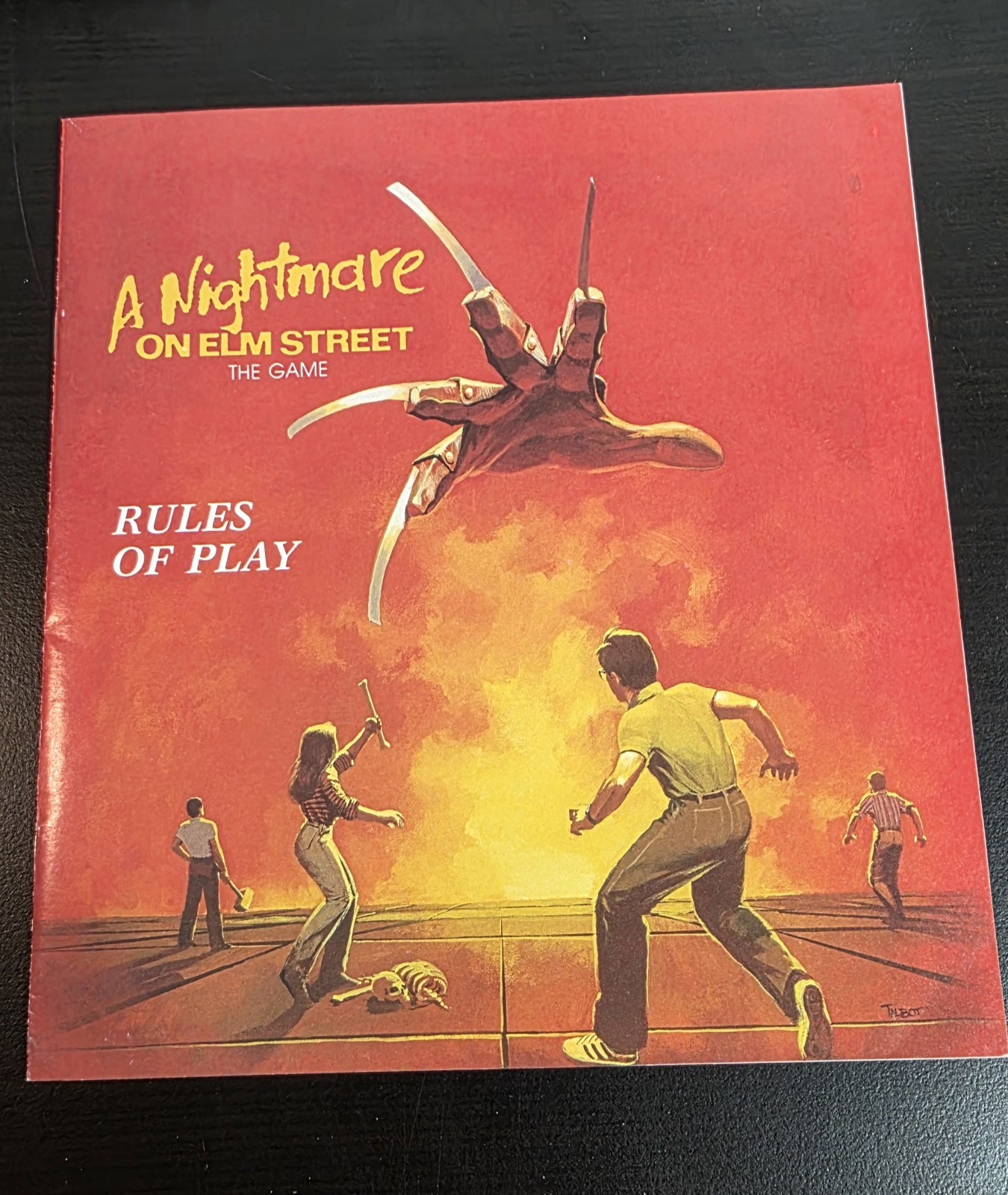 A Nightmare On Elm Street 1987 Board Game Clean