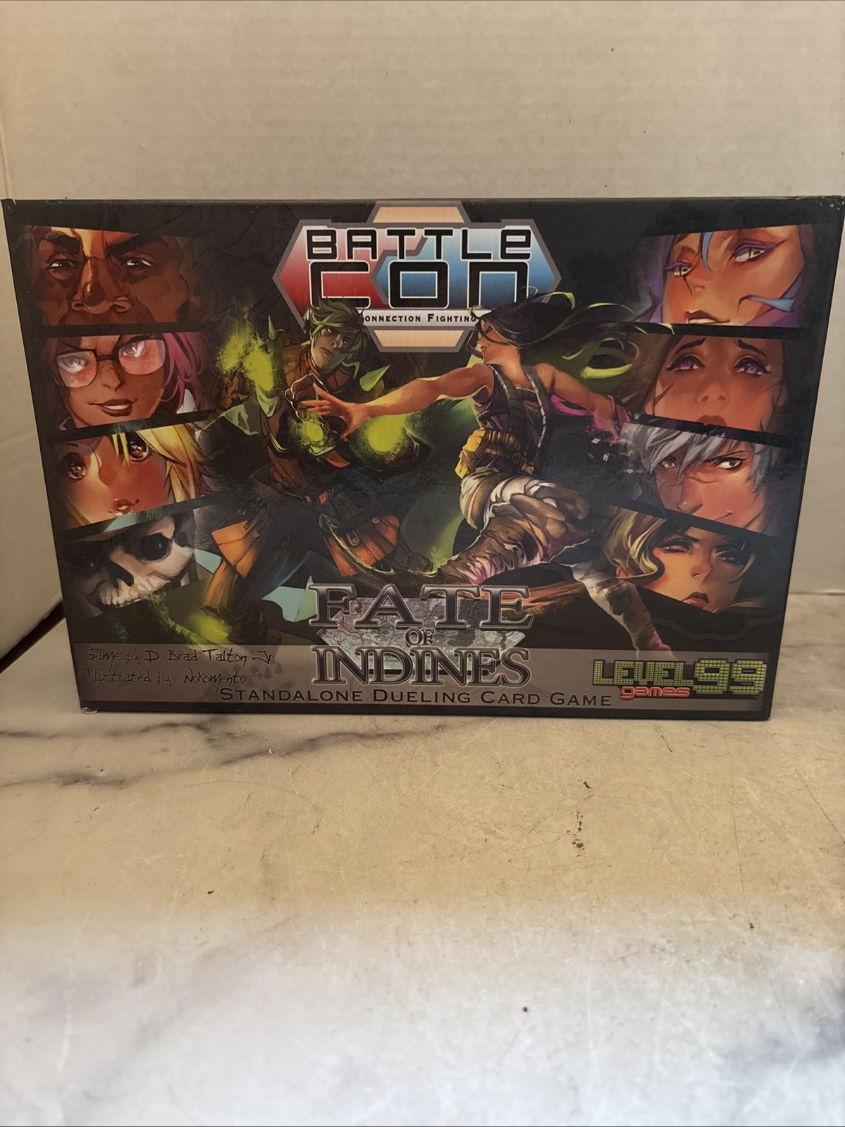 BATTLE CON Fate of the Indines Standalone Dueling Card Game Complete