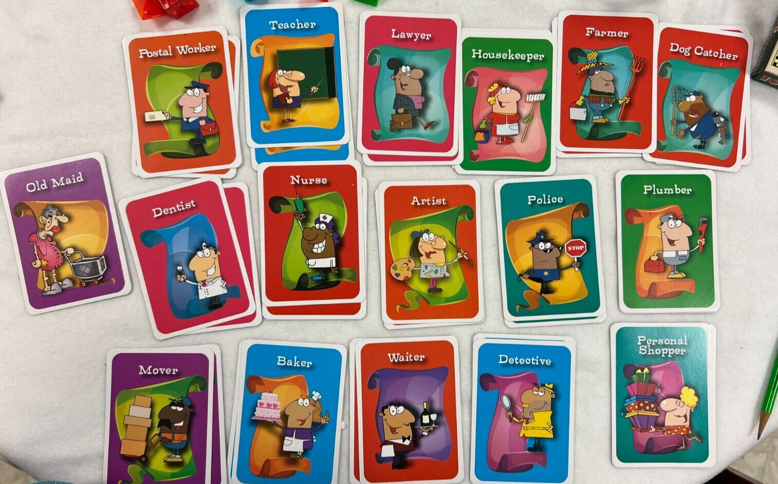 game & puzzle lot Master Mind-Old Maid-2 jigsaw-magnetic blocks- trouble-hippo +