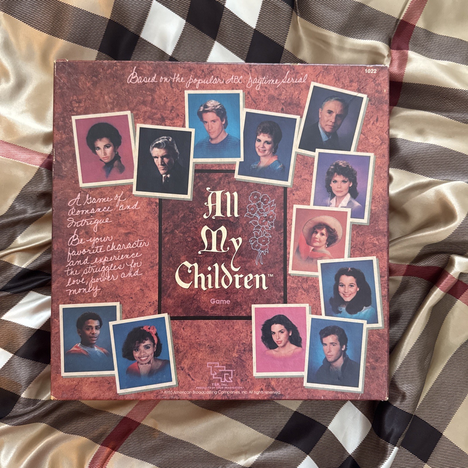 Vintage All My Children Board Game by TSR 1985 Edition TV Show