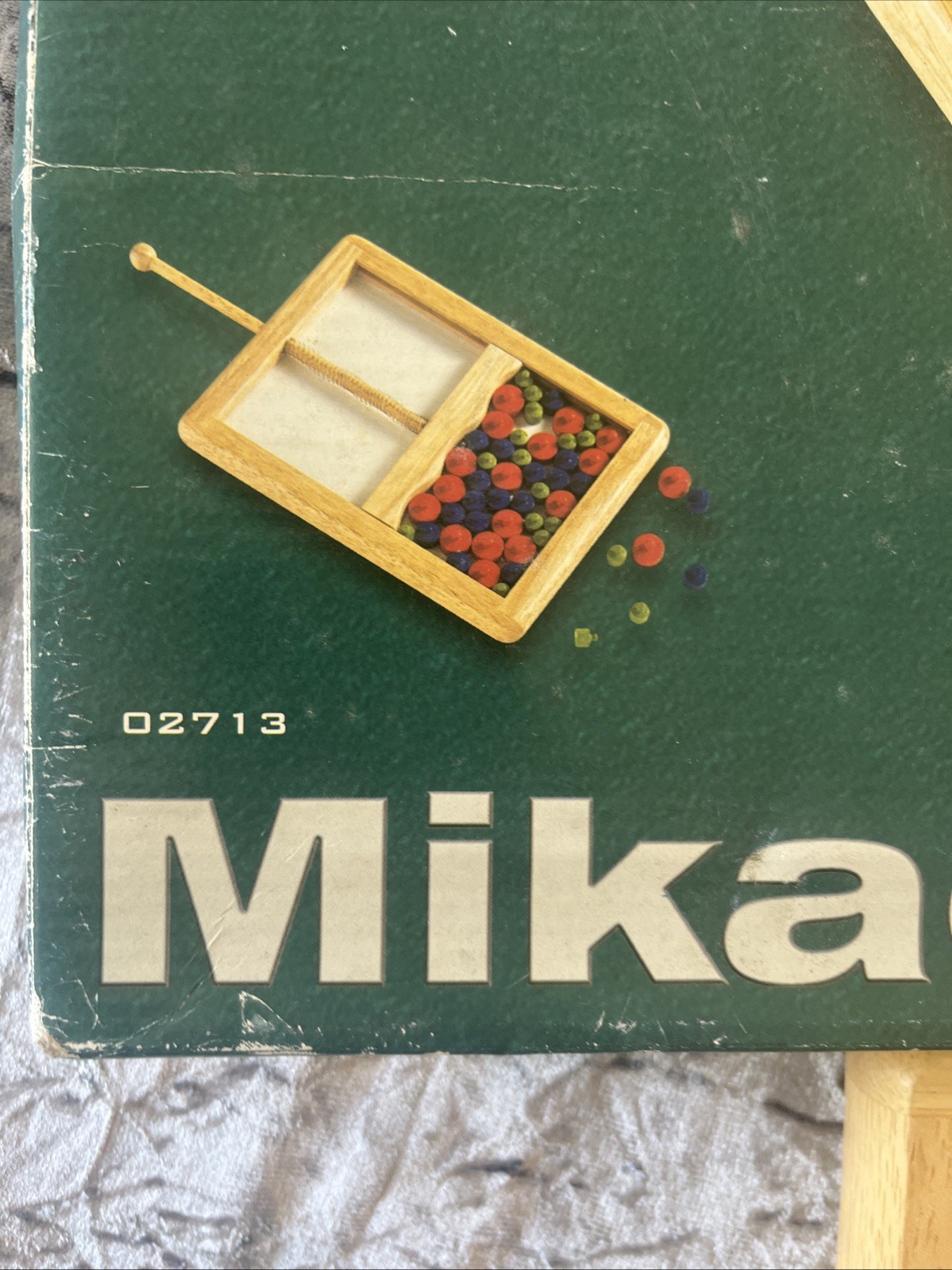 Mikado Horizontal Wooden Board Game 2004 Pintoy Skill & Steady Hand Thailand