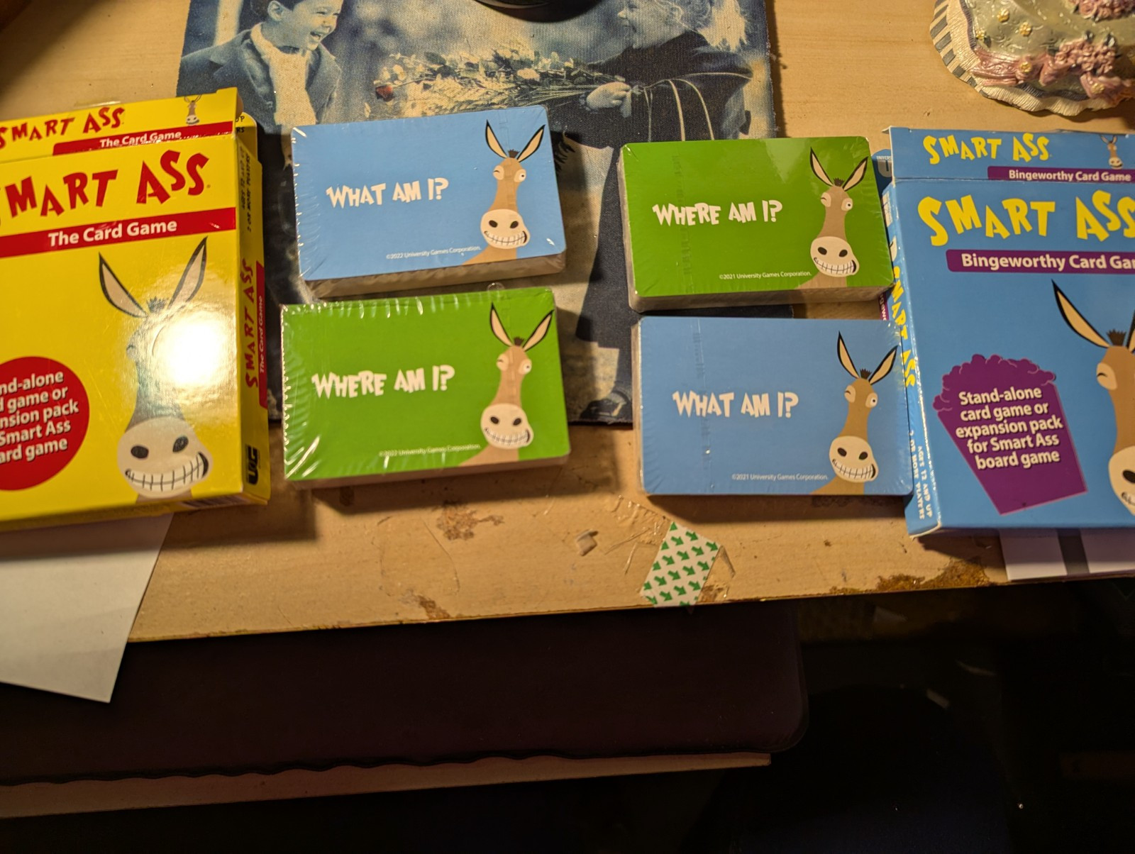 2021 & 2022 SMART ASS The card game sets ages 12 and up 2 or more players