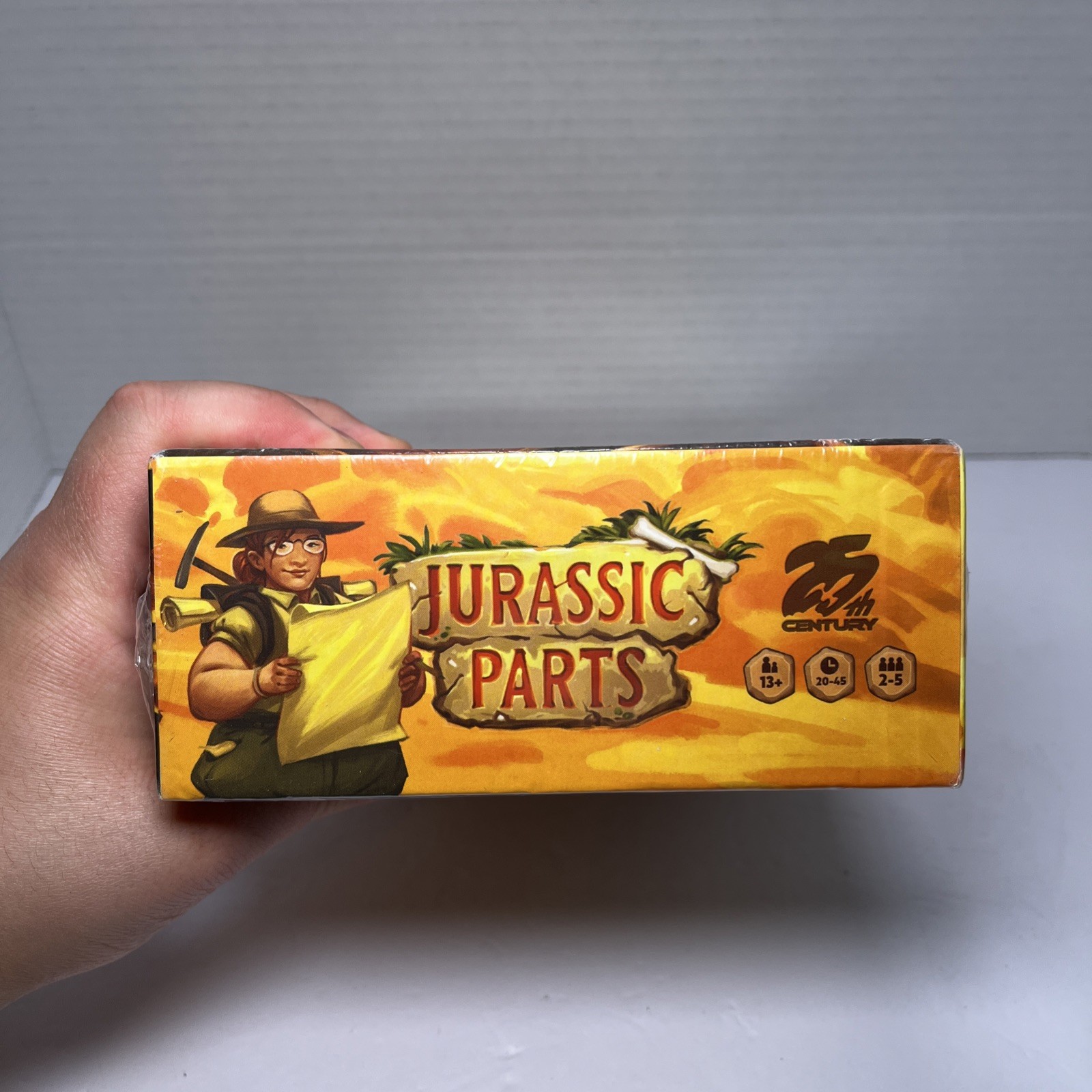JURASSIC PARTS Board Game – 25th Century Games- 2-5 Players – Sealed Brand New