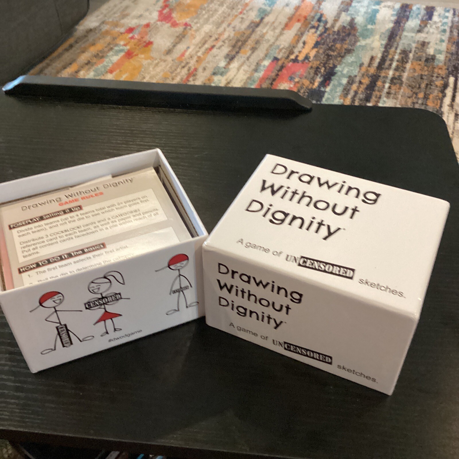 Drawing Without Dignity: a Game of Uncensored Sketches New