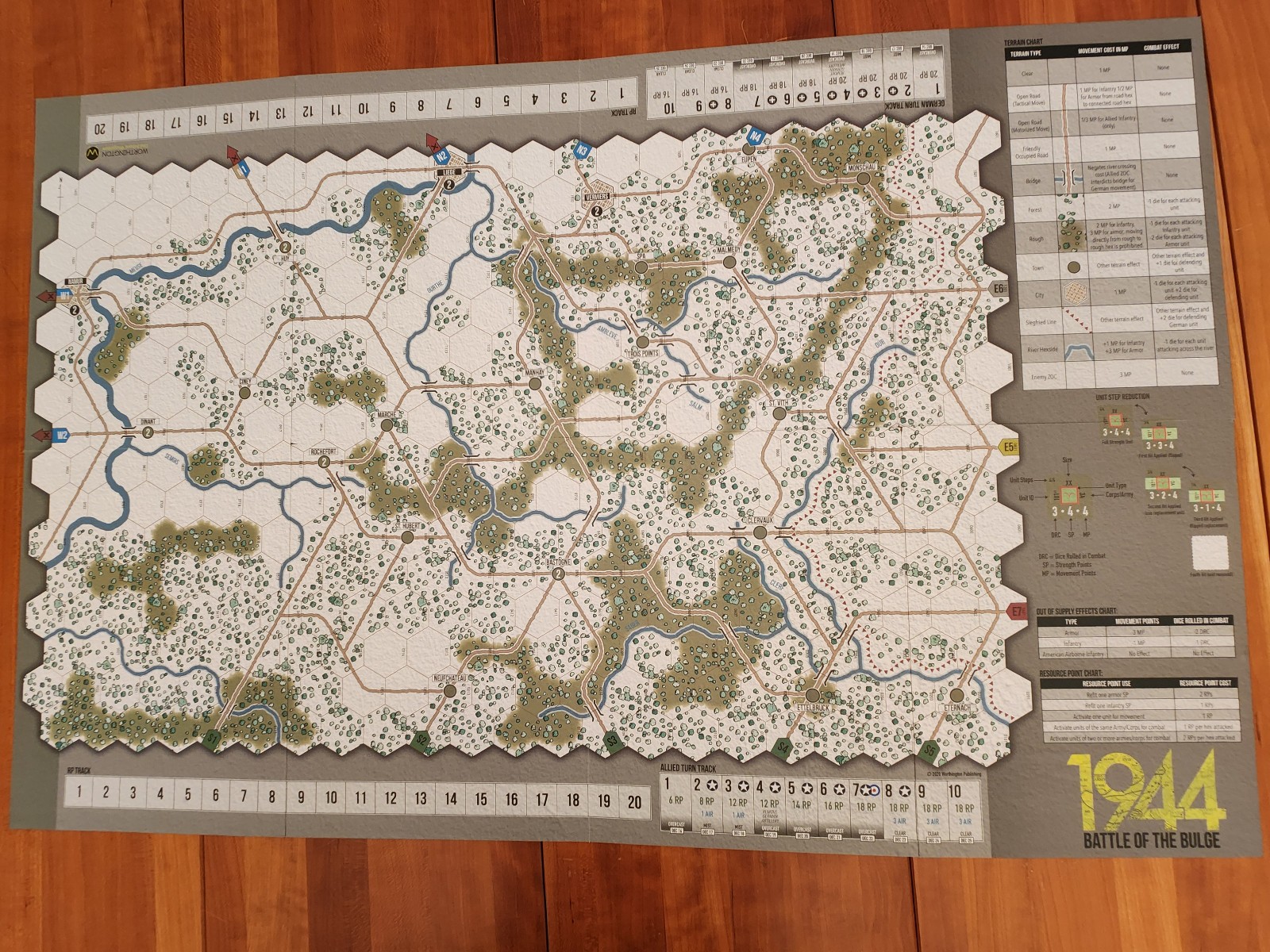 1944 Battle Of The Bulge by Worthington