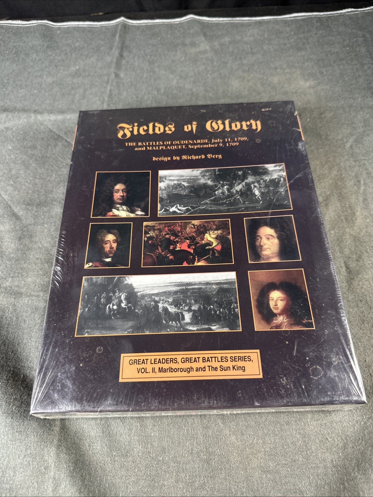 Moments in History MiH War Game Fields of Glory Box Rare New Sealed In Box