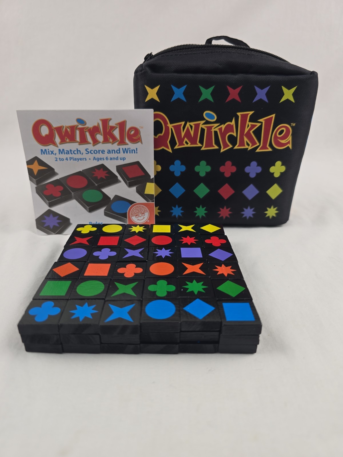 MindWare Travel Size Qwirkle Game Ages 6+ | 2-4 players Complete Game
