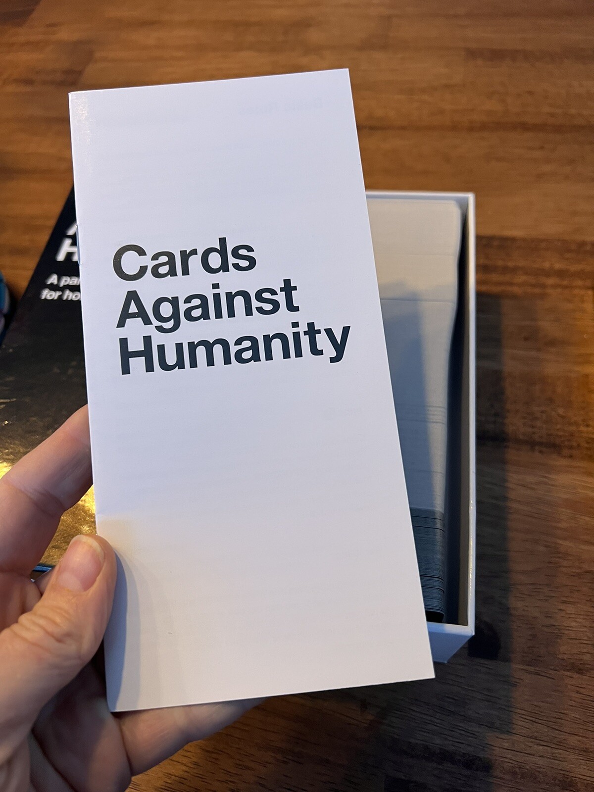 Cards Against Humanity Playing Cards Game New In Opened Box Version 2.0