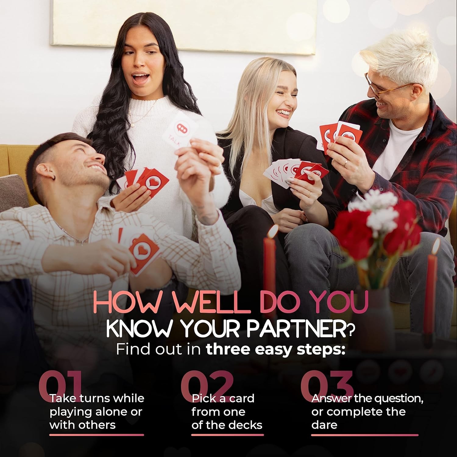 Talk Flirt Dare Couples Game – Ignite Love & Connection