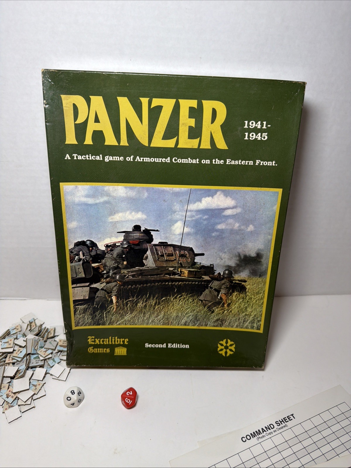 Excalibre Games PANZER 1941-1945 Armored Combat on the Eastern Front VGC See Pic